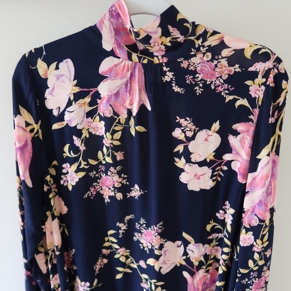NWT FP Tate Floral Print Bell Sleeve Tunic - Picture 8 of 12
